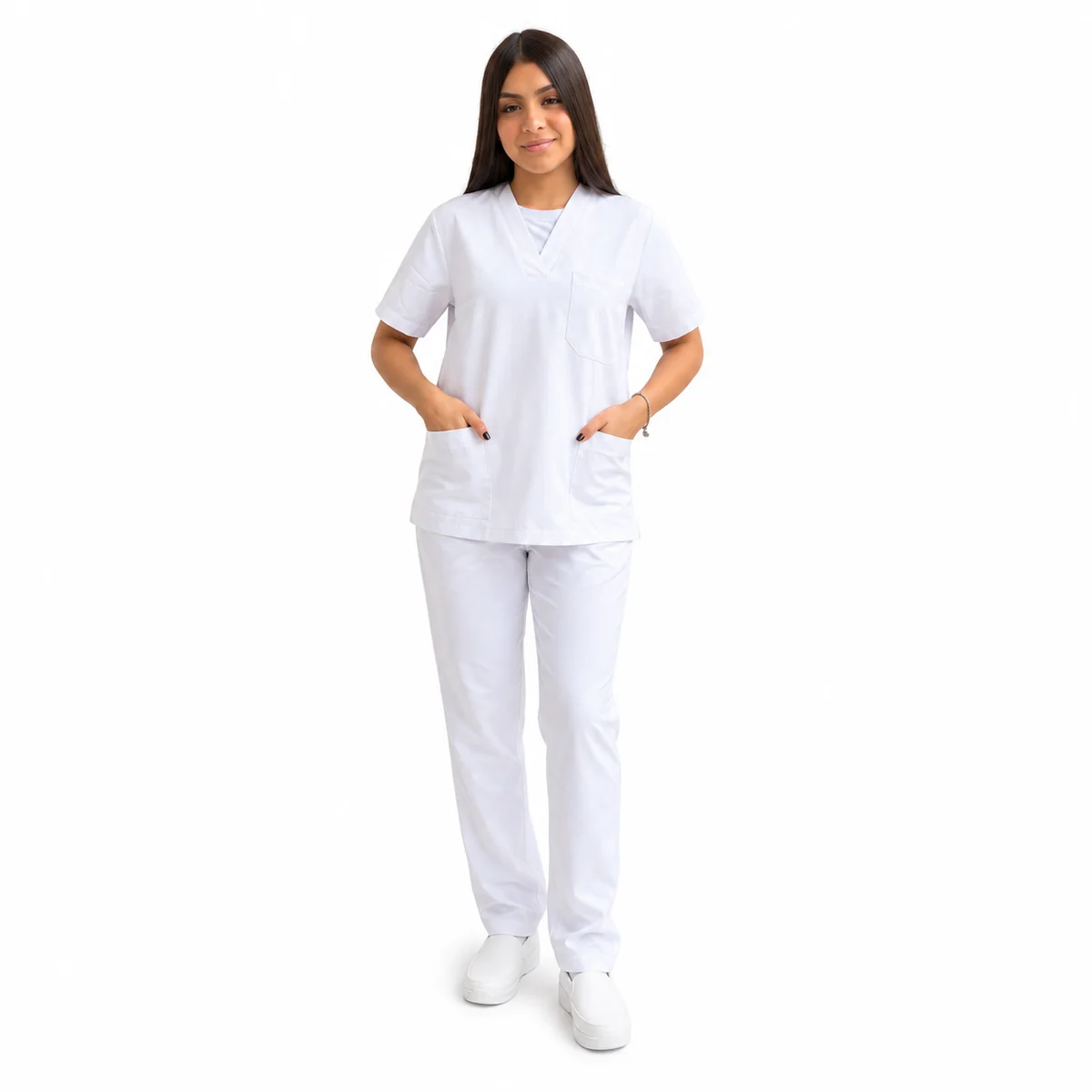 Scrub Unissex Branco